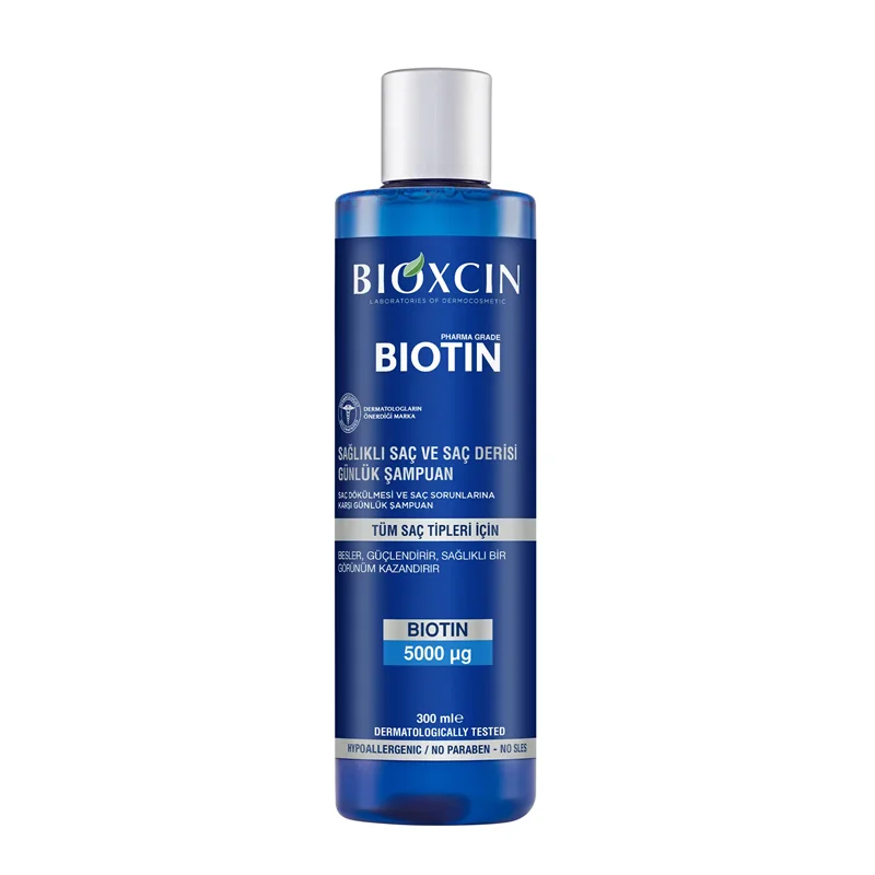 شامپو ضد ریزش بیوتین آکوا ترمال بیوکسین BIOXIN فاقد سولفات 300ml